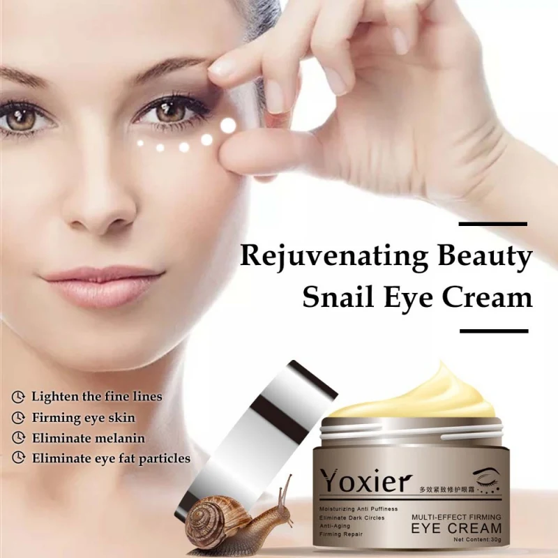Крем для глаз с улиточной слизью пептид Коллаген Сыворотка Улитка эссенция