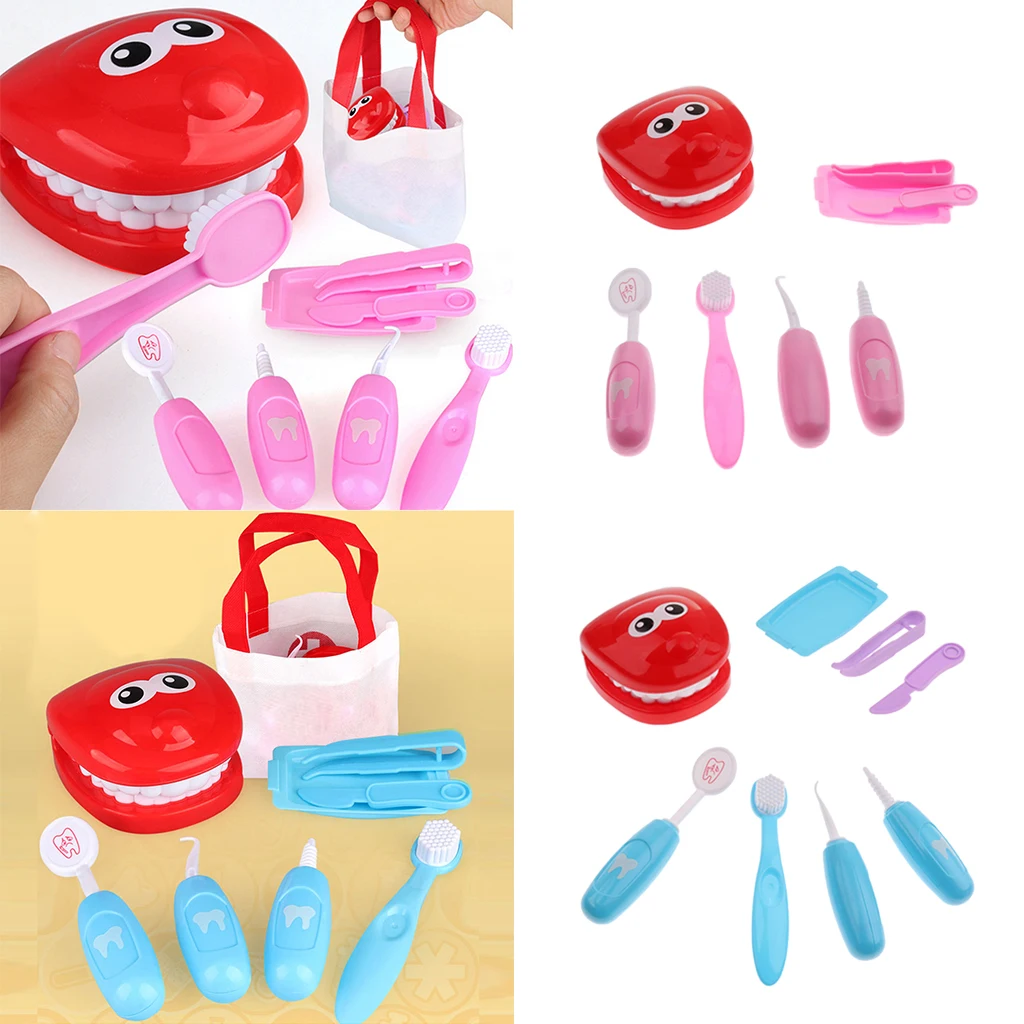 

Kids Childrens Role Play Doctor Nurses Toy Set Kit Gift Carry Bag
