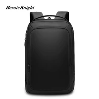 heroic knight men business backpack 15 6 inch laptop bag anti theft travel waterproof usb charging school leisure backpack