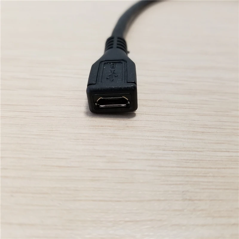 Микро USB B 5Pin вверх правый угол от мужского до женского расширения данных зарядный