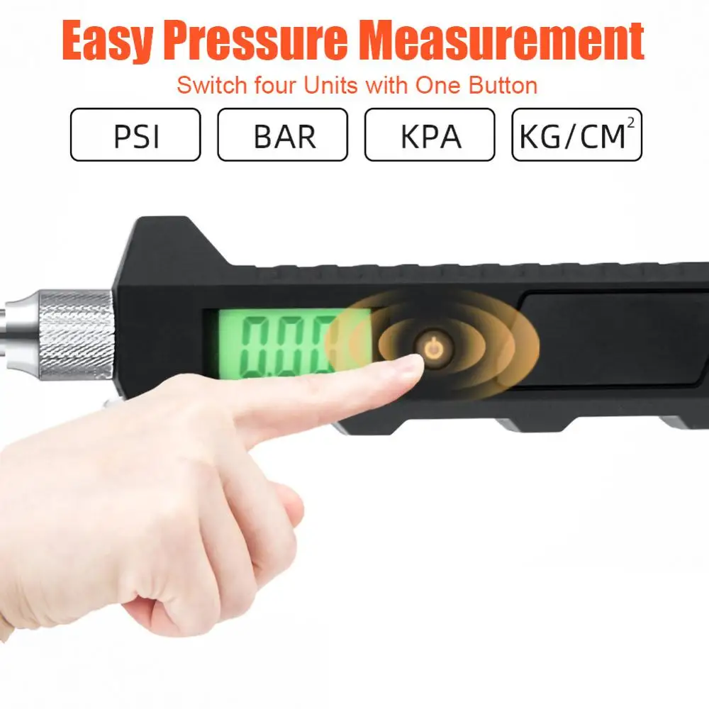 Автомобильный манометр с ЖК-дисплеем 150 фунтов на квадратный дюйм | Автомобили и