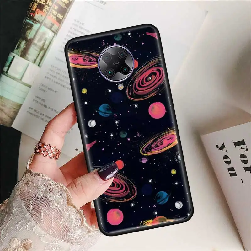 

Red Lips Eyes Funny Black Case For Xiaomi Mi Note 10 9 9T 10T Pro CC9 SE 8 Lite Poco F1 M2 C3 X3 NFC Soft Coque Phone Caso Bag