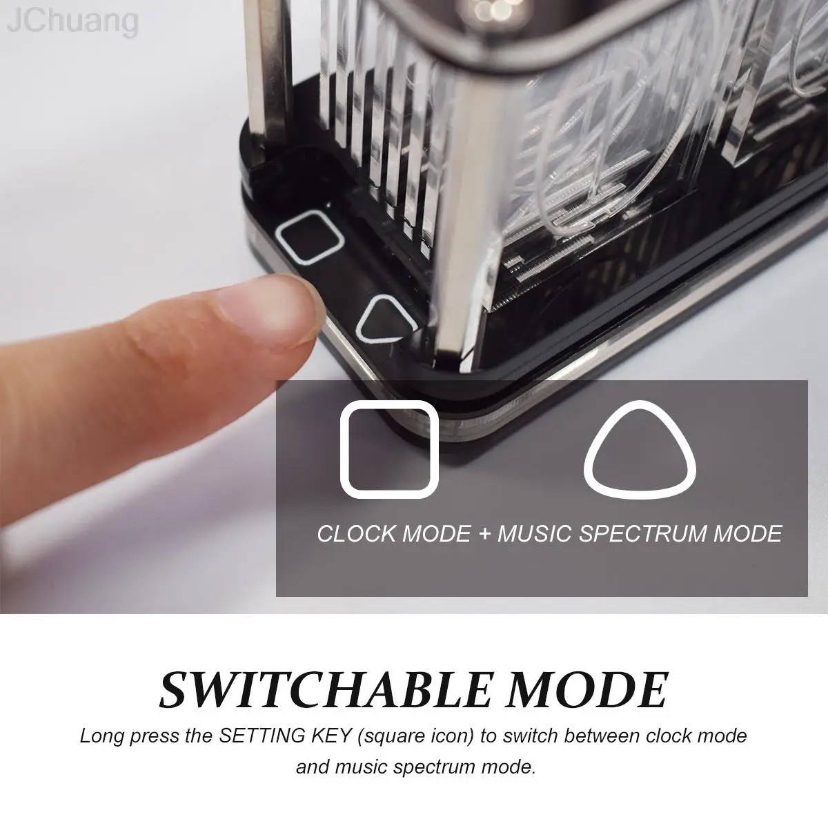 Digital LED Alarm Clock Kit RGB Neo Light Music Spectrum DIY Kits Electronic Bulk DS3231 Chip 6 Digit Display | Дом и сад