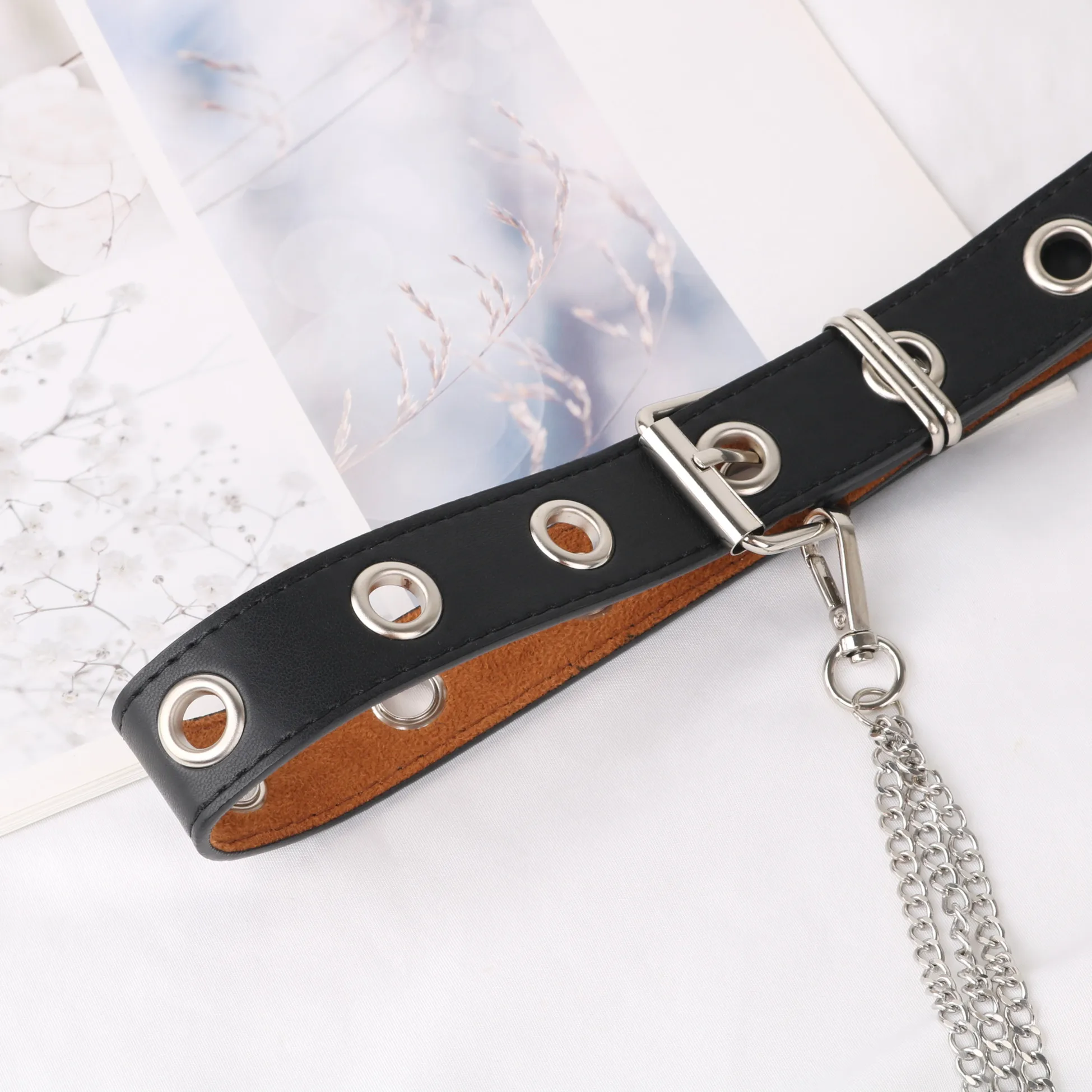 

Belt and chain accessories ladies belt chain punk style 2020 new belt and chain