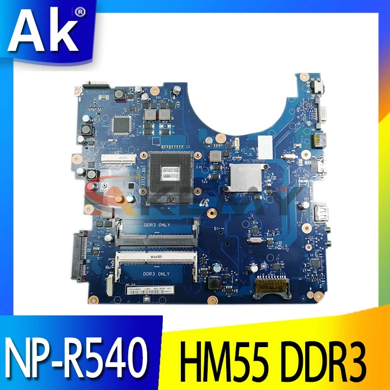 

AKEMY BA92-06785A BA41-01219A материнская плата для ноутбука Samsung R540 NP-R540 материнская плата BREMEN-C HM55 DDR3