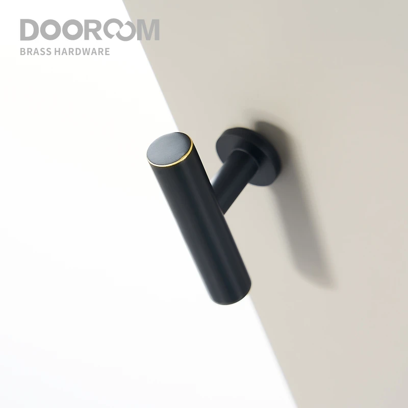 Ручки для мебели из латуни Dooroom современные скандинавские ручки шкафов комодов