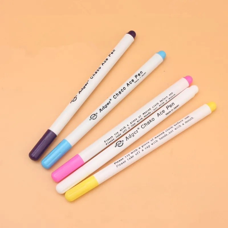 2 шт красочные стираемые маркер ручка ткань Краска Маркер Портной Мел швейный