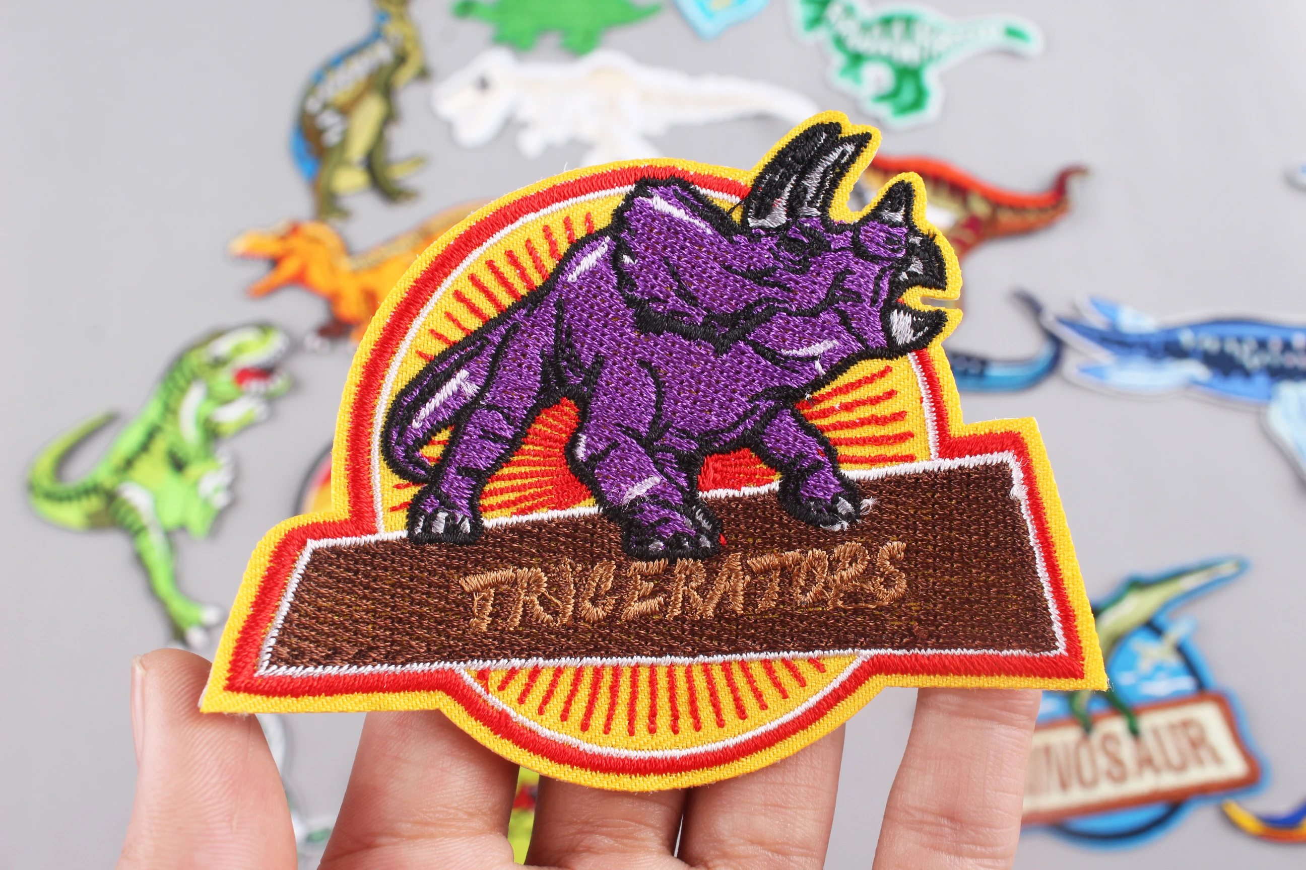 Нашивки для одежды с аппликацией Парк Юрского периода | Дом и сад