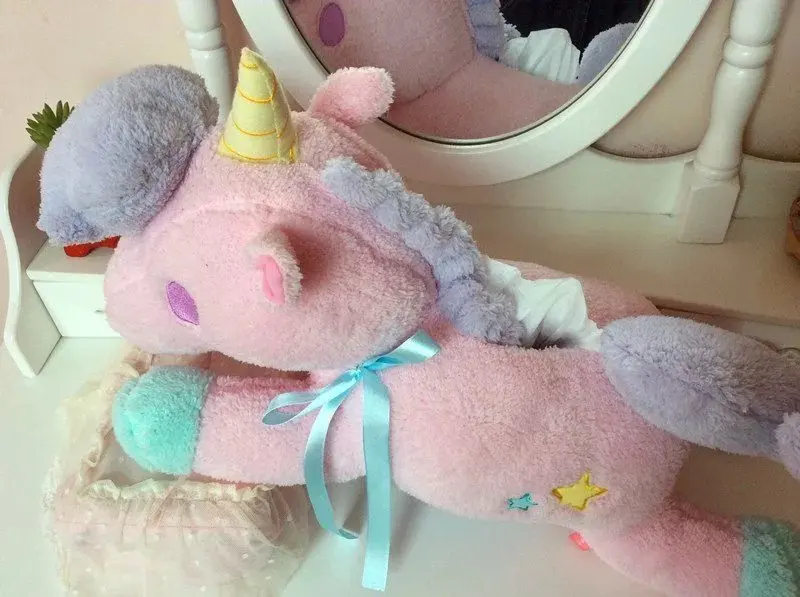Unicorn Plush Toy Cute Animal Tissue CoverSoft Stuffed Dolls KidsToy Kawaii doll Gift For Children | Игрушки и хобби