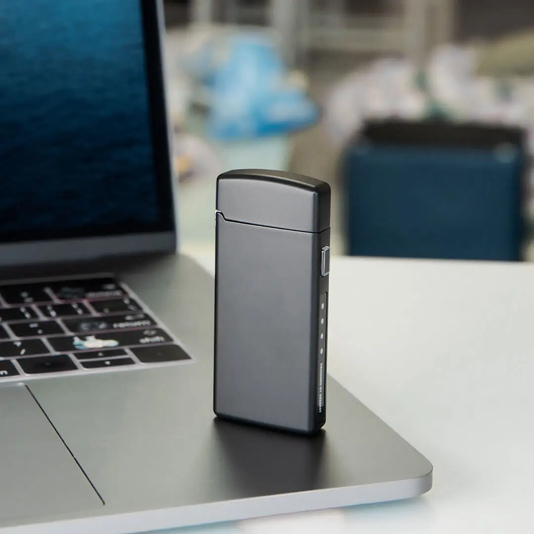 Зажигалка BEEBEST для дуговой зарядки без названия огнестойкая ветрозащитная