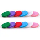 100 шт 20 мм23 мм25 мм30 мм Смешанные Красочные войлочные прокладки для DIY масляного диффузора ожерелье медальон духи кулон