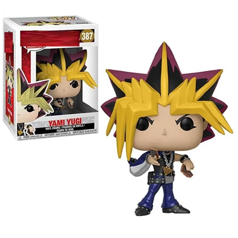 Funko pop Yami Yugi: Yu Gi Oh! 387 # анимация Дуэль Монстры виниловые фигурки игрушки коллекция