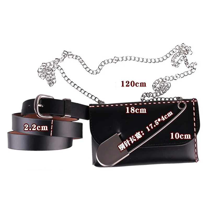 DAEYOTEN новые женские поясные сумки дизайнерская большая брошь сумка мессенджер на