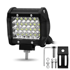 1 шт., автомобильные фары s, светодиодсветильник фары для внедорожников 4x4, аксессуары для мотоциклов, противотуманные фары 72 Вт 6000K 12 В