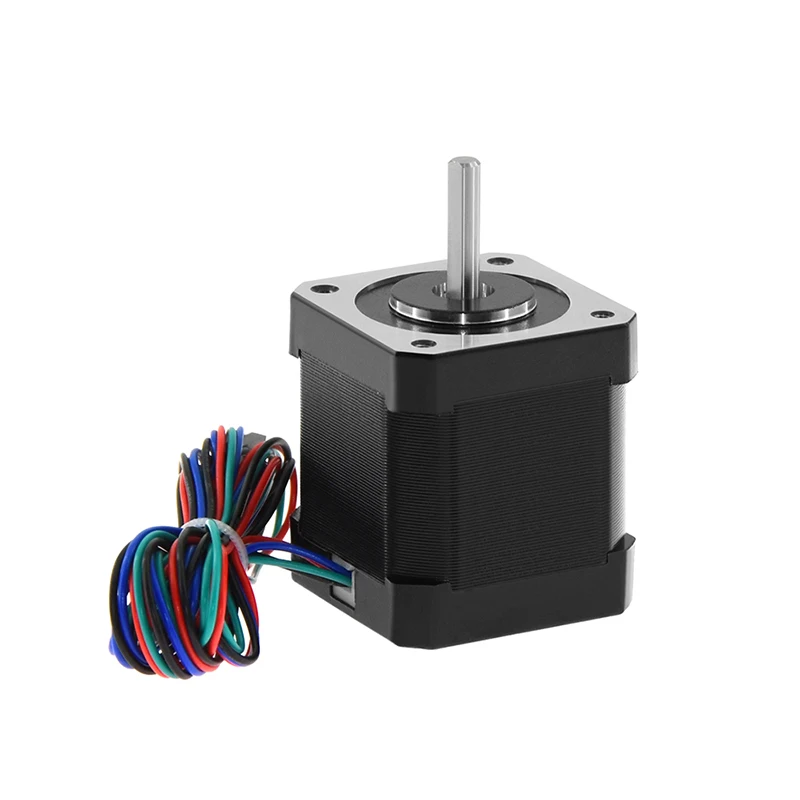 Шаговый электродвигатель Nema 17 17HS8401 48 мм 42bygh 2A 4-проводной кабель 1 м для 3D принтера