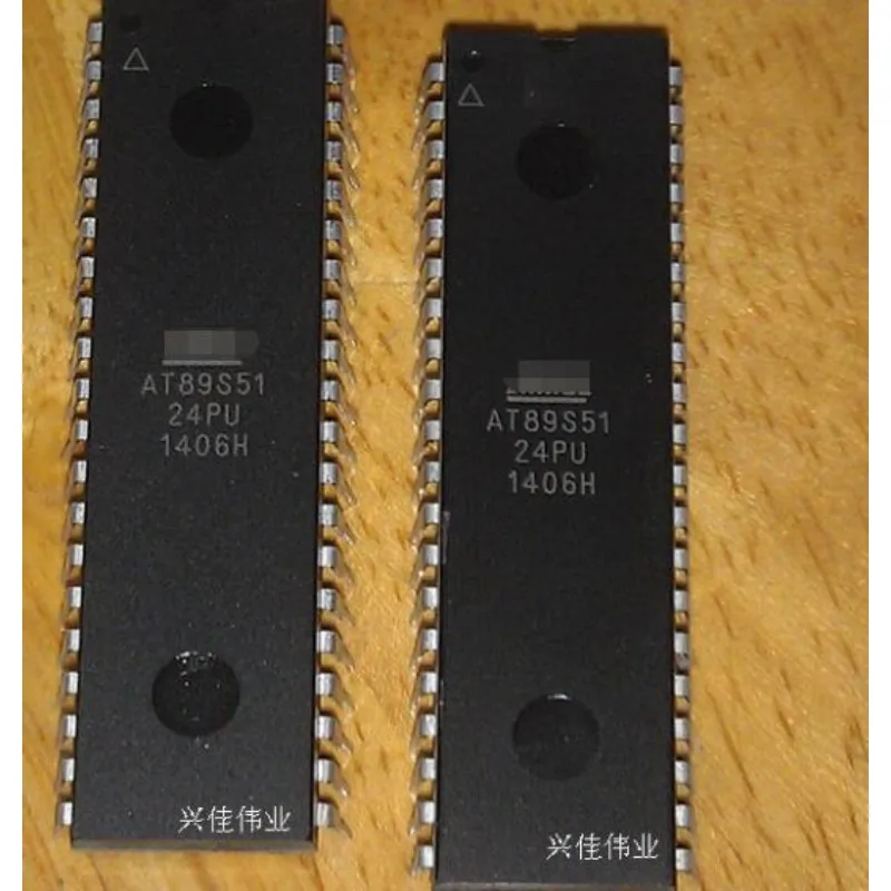 

1 шт./лот AT89S51-24PU AT89S51 DIP-40 оригинал в наличии