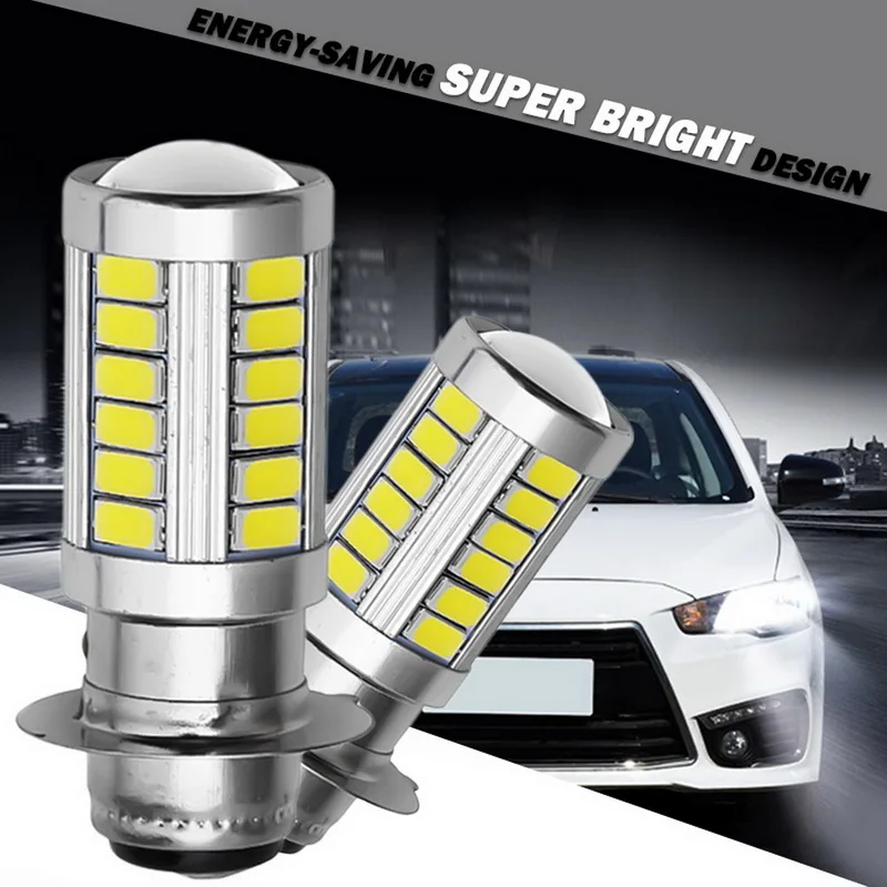1X PX15D P15D 33 SMD H6M светодиодный Ba20d 5630 туман светильник лампа авто мото велосипед