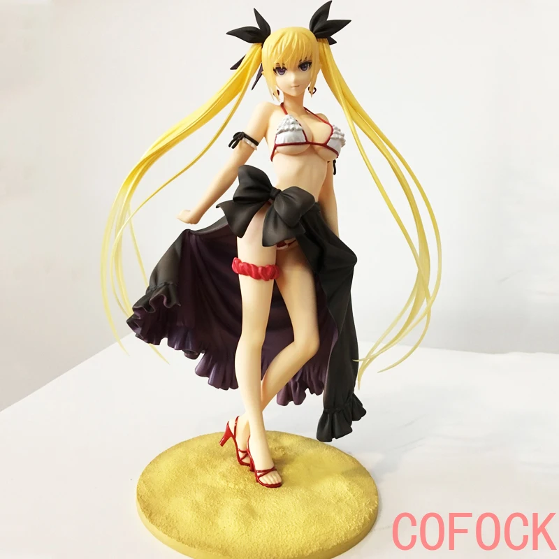 Тони Shining Hearts Shiawase no Pan туманный купальник Mistral Калифорнийский сексуальная
