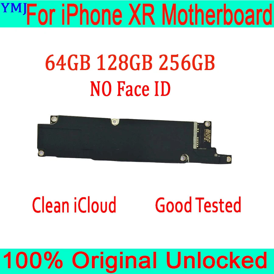 Нет iCloud для iphone XR материнская плата с лицом ID/без лица ID 100% Оригинал разблокирован