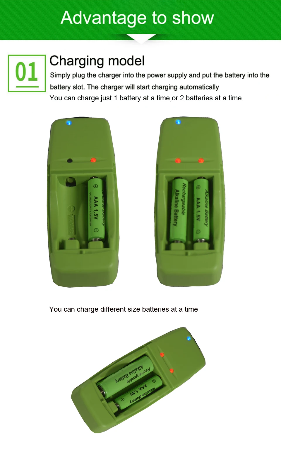 2 слота USB smart aa aaa зарядное устройство Щелочная аккумуляторная батарея aa aaa зарядное устройство с светодиодный дисплей