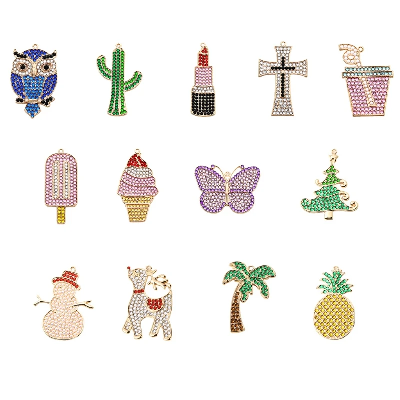 

63HC Cute Keychain Pendants Animal Shape Key Rings Chain Bag Jewelry Charm Pendant Purse Bags Shoulder Handbag Decoration