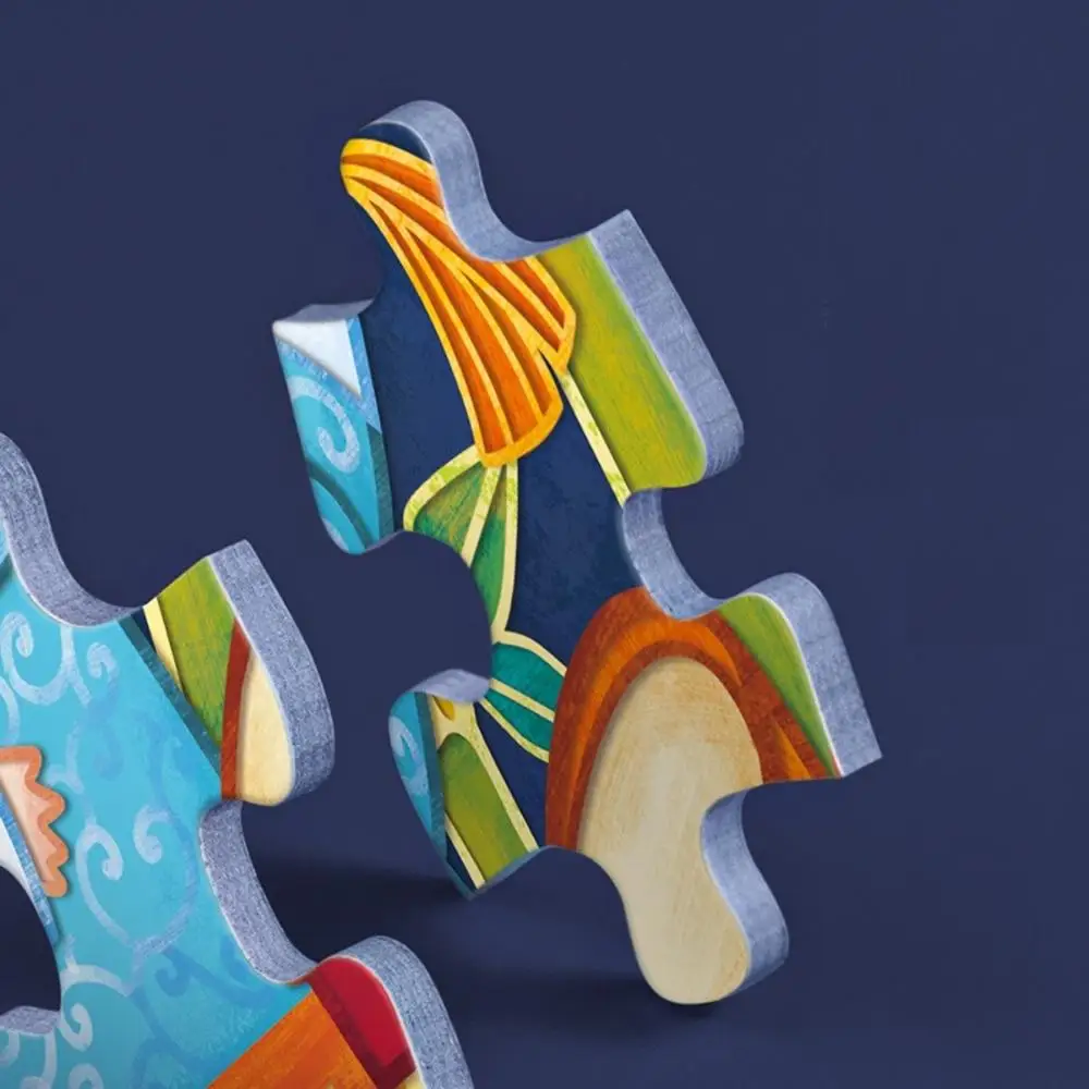 Интеллектуальная Детская игрушка в китайском стиле художественный пазл