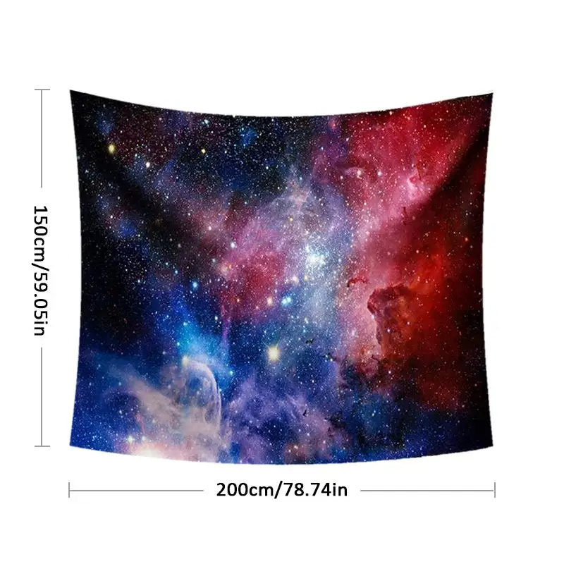 Галактика настенный хиппи-гобелен домашний декор в стиле ретро Йога пляжный