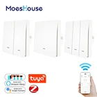 Переключатель света Tuya ZigBee 3,0, требуется 2MQTT, умная жизнь, управление через приложение, работа с Alexa Google Home