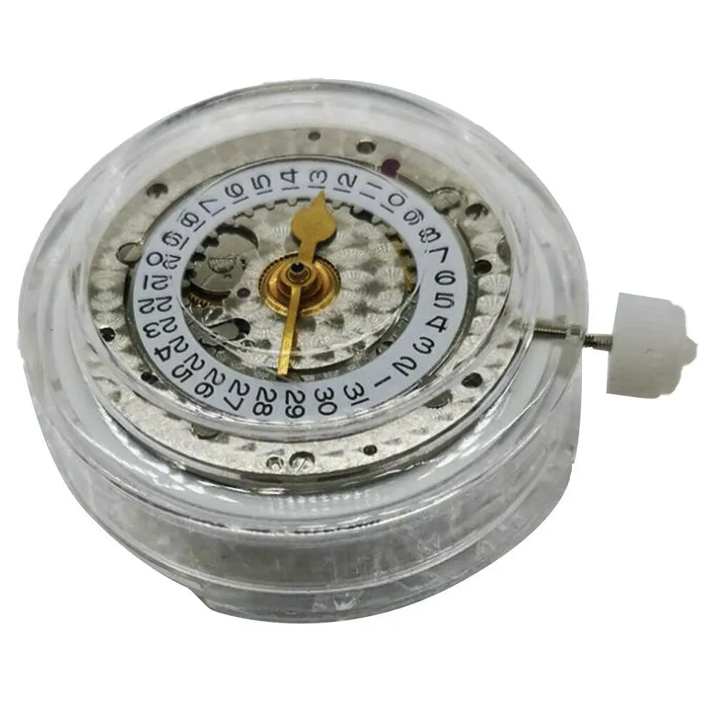 

High Quality Replaccement Movement Clone 3186 Movement GMT Engraved Blue Balance Spring for RLX 16570 16713 116710 For Watchman