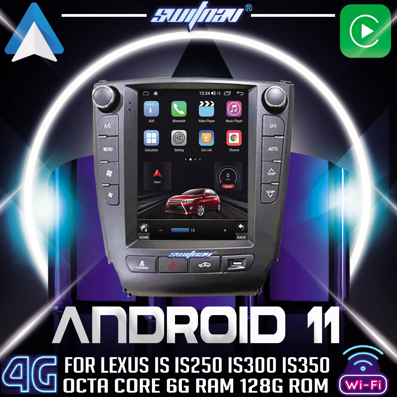 Автомобильный DVD-проигрыватель для Lexus IS IS250 IS300 IS350 2005-2012