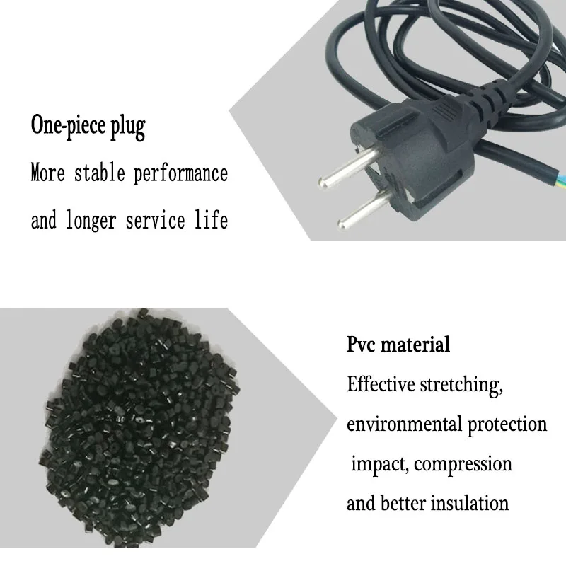 Европейский стандарт ЕС Германия штепсельная вилка Кабель питания 1 8 метра