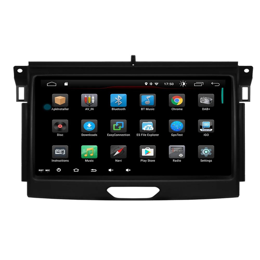 9 &quot2.5D автомобильный DVD мультимедийный плеер для ford RANGER 2016 + 2din Android 10 радио