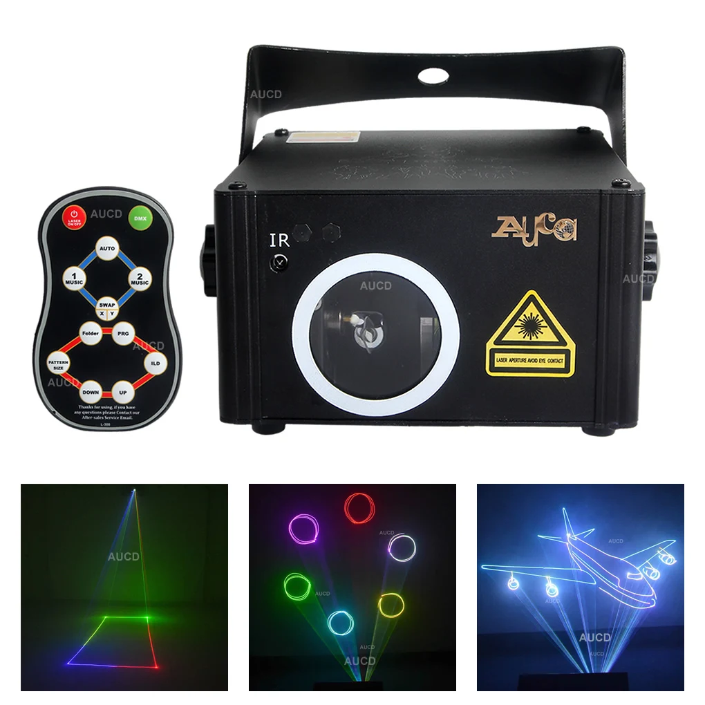 

Remote Controller SD Card Program Edit DMX Animation Scan RGB Color Laser Projector Music Lights Disco Party DJ Stage Lighting