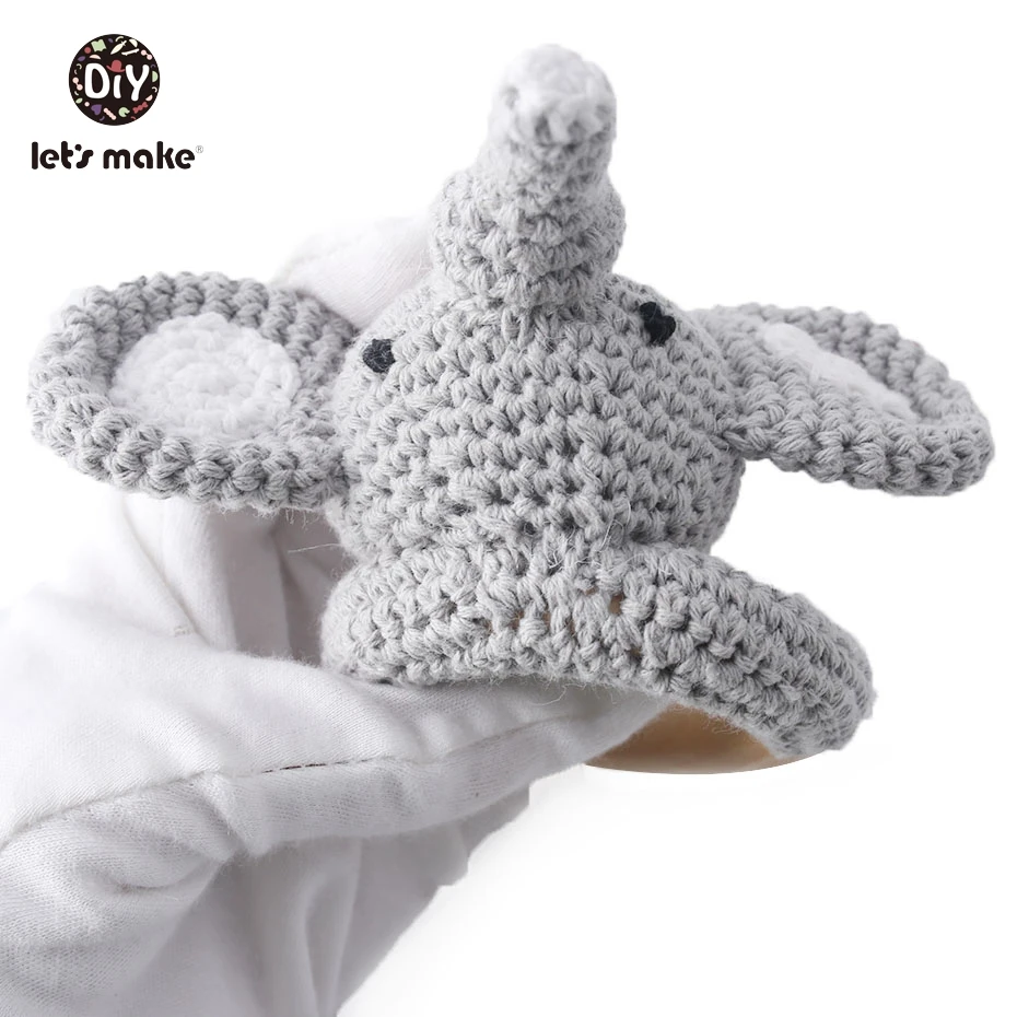 Детская погремушка Amigurumi вязаный крючком единорог колокольчик ручной работы