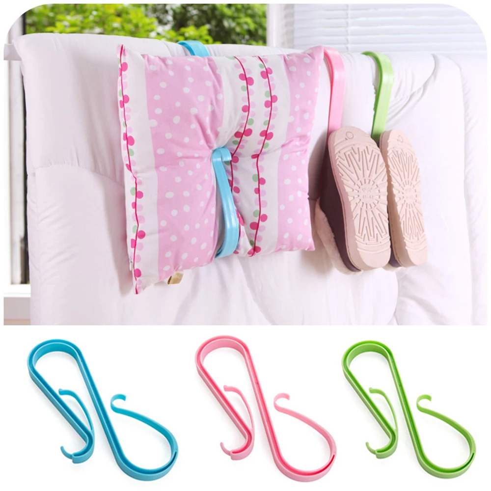 

Japanese-Style Multi-Purpose Quilt Clip S-Shaped Drying Windproof Clipped The Sun-Covered Pillow Clip Boots Shoes Bags Big Clip