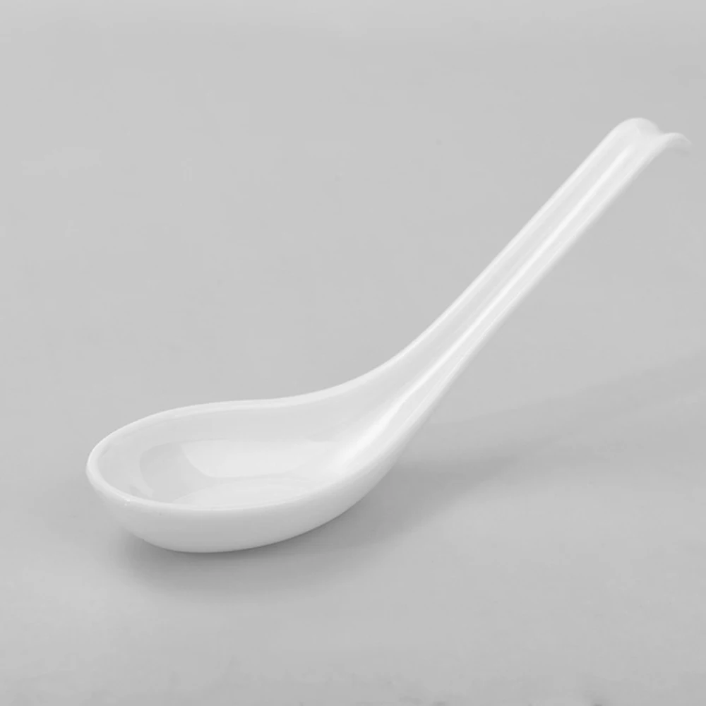 6 шт. ложки из меламина белая ложка для супа кухонные столовые каши рисовая