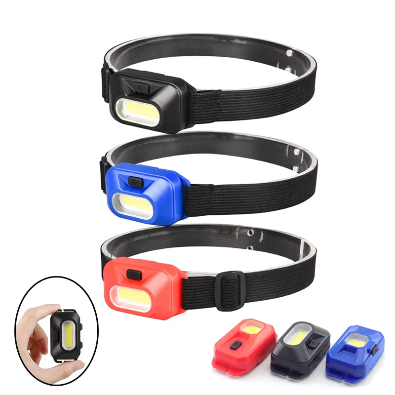 Мини светодиодный налобный фонарик COB светодиодные фары для приготовления пищи