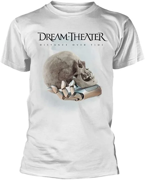 

Dream Theater 'Distance Over Time (Cover)' (White) T-Shirt