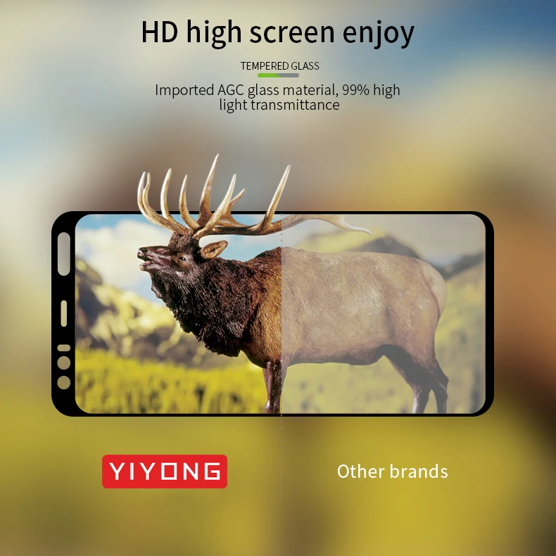 YIYONG 5D Full Cover Glass For Google Pixel 4 3 2 1 XL Tempered Screen Protector | Мобильные телефоны и аксессуары