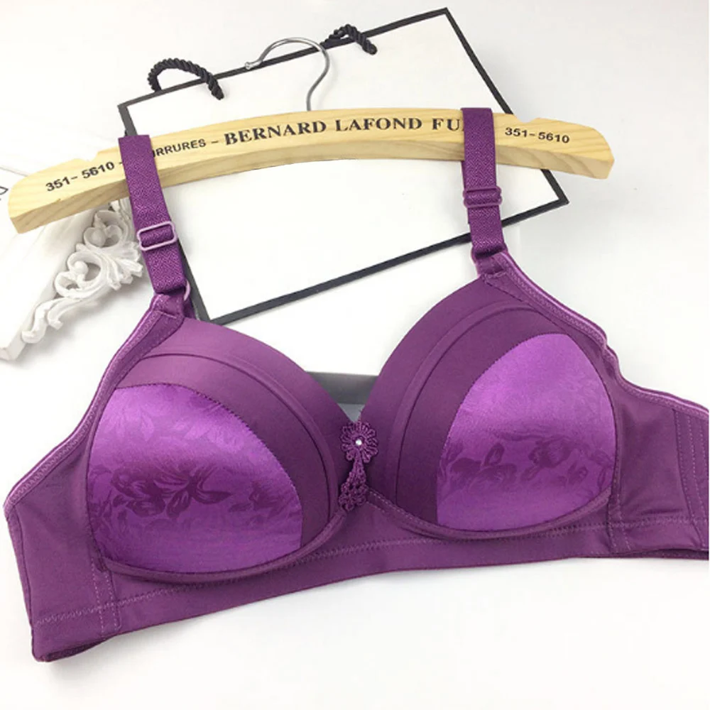 Женское нижнее белье бюстгальтер пуш ап удобный широкий с бретельками