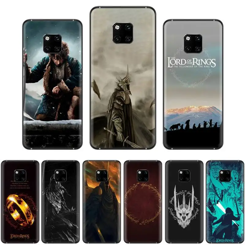Чехол для телевизора king lord of the rings USA черный чехол телефона Huawei Mate 9 10 20 Pro lite 20x nova 3e