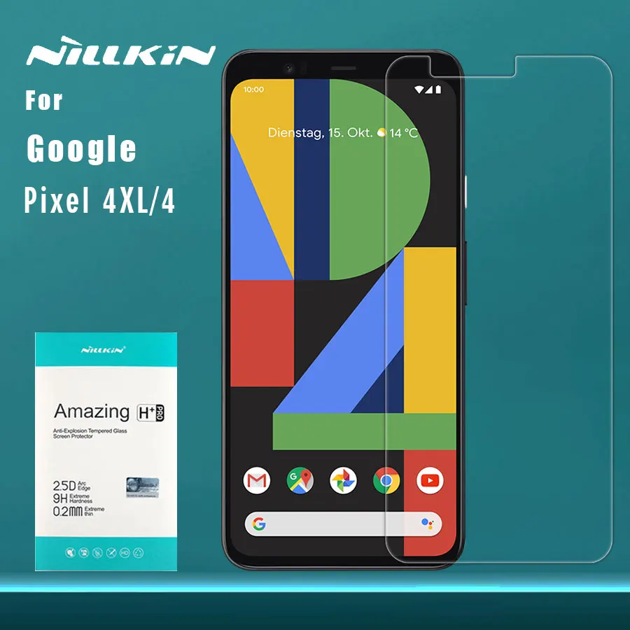 Закаленное стекло Nillkin Amazing H + Pro для Google Pixel 4XL 4 XL защитное 0 2 мм XL|Защитные стёкла и