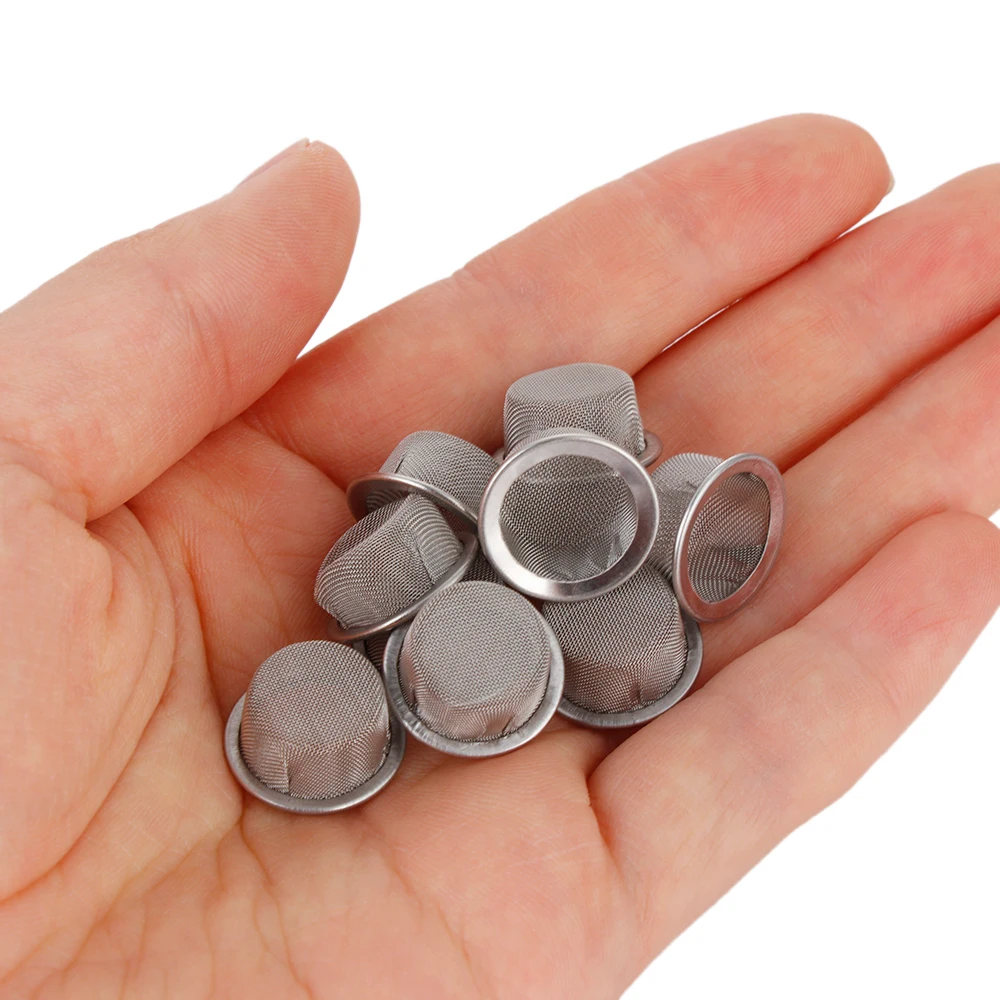 10 шт. фильтр для курительной трубки из нержавеющей стали|Трубки и аксессуары