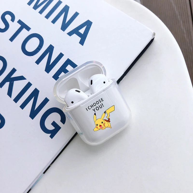 Хрустальный милый чехол для наушников для Apple AirPods, чехол из жесткого поликарбоната, прозрачный защитный чехол, аксессуары для AirPods, зарядная коробка