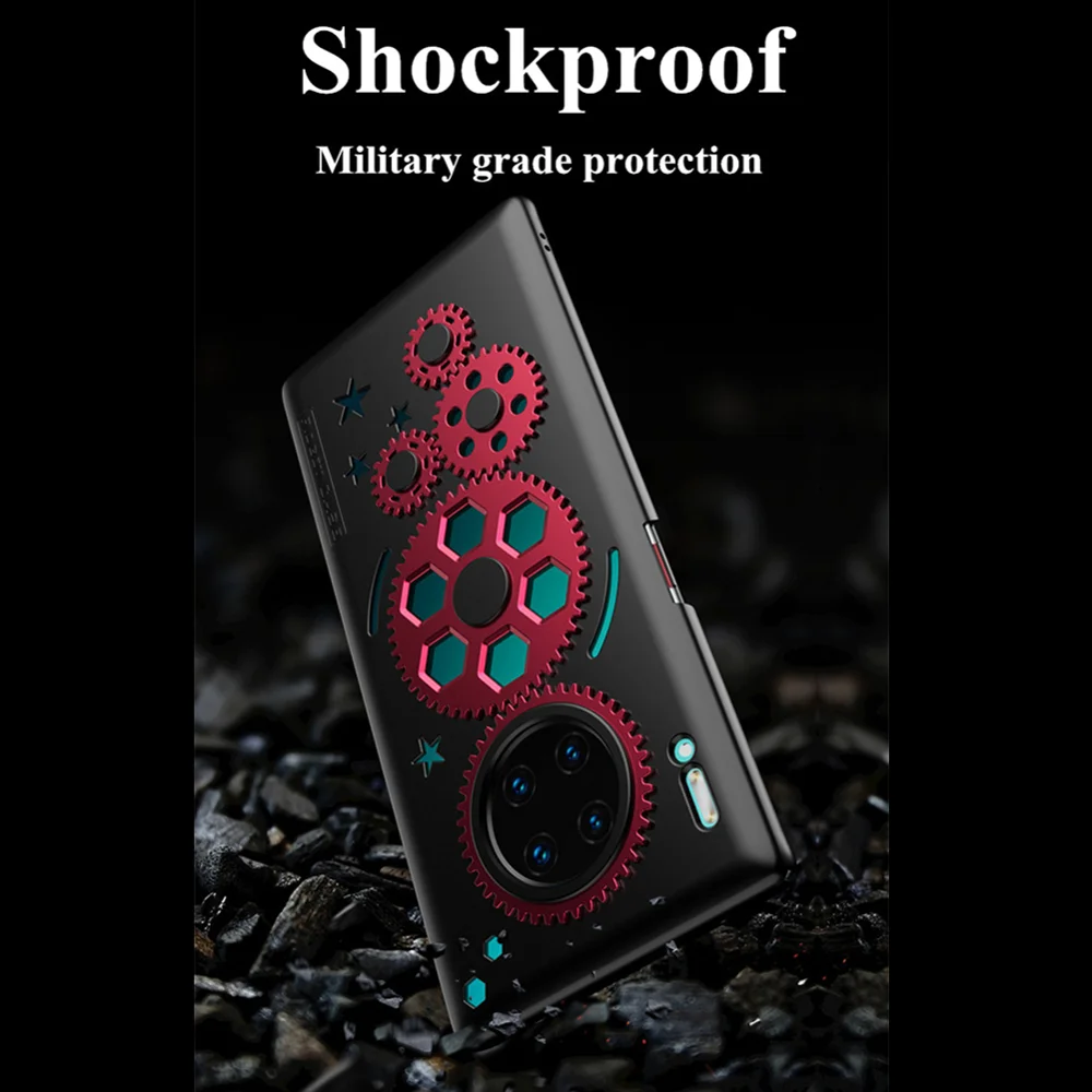 Крутой вращающийся чехол для телефона Mecha huawei mate 30 20 pro Honor 20s 9x Nova 5pro P30 P20