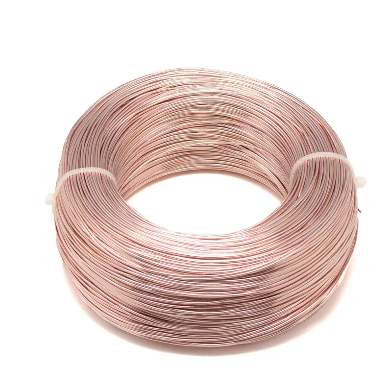 NavajoWhite 500g 0,8/1/1,5/2/3/3,5/4/5/6 мм алюминиевая проволока ювелирных изделий для ювелирных украшений Hand-Made ремесла F60 - Цвет: NavajoWhite