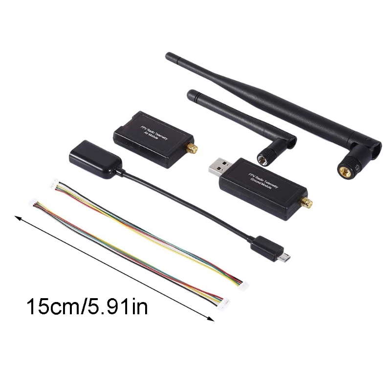 

3DR 100mW / 500mW Radio Telemetry 433Mhz 915Mhz Air & Ground Data Transmission Module Radio Station Accessories