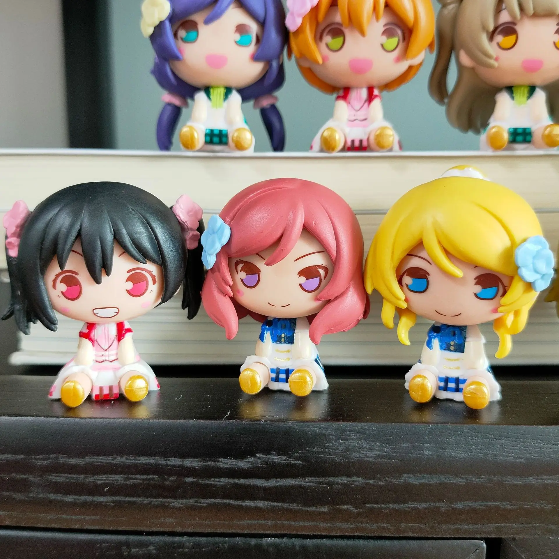 9 шт. Love Live! Экшн фигурка проект школьного идола Q Nozomi Tojo Honoka Kousaka Maki Nishikino Элли