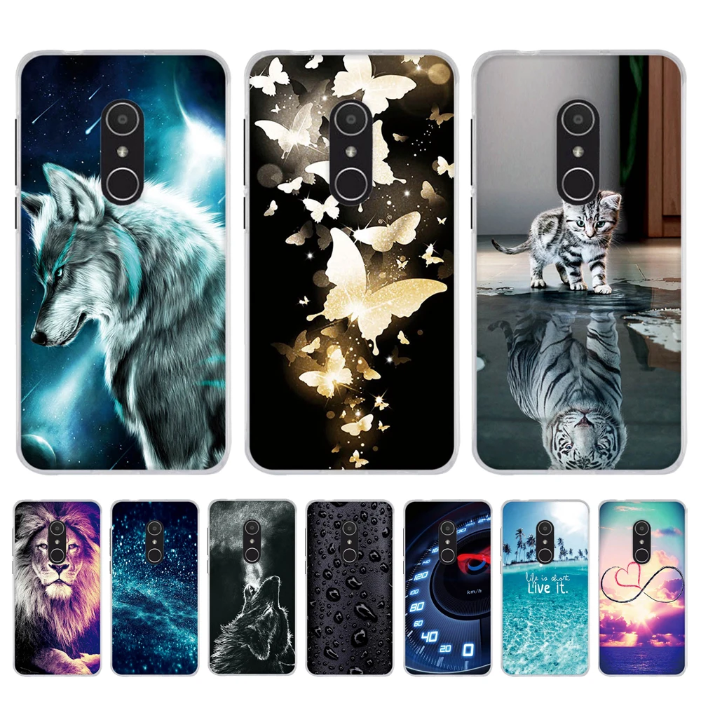 Чехол для Alcatel 1X 5059D 5059X 2018 чехол из мягкого ТПУ задней панели телефона 1 X 5059d с