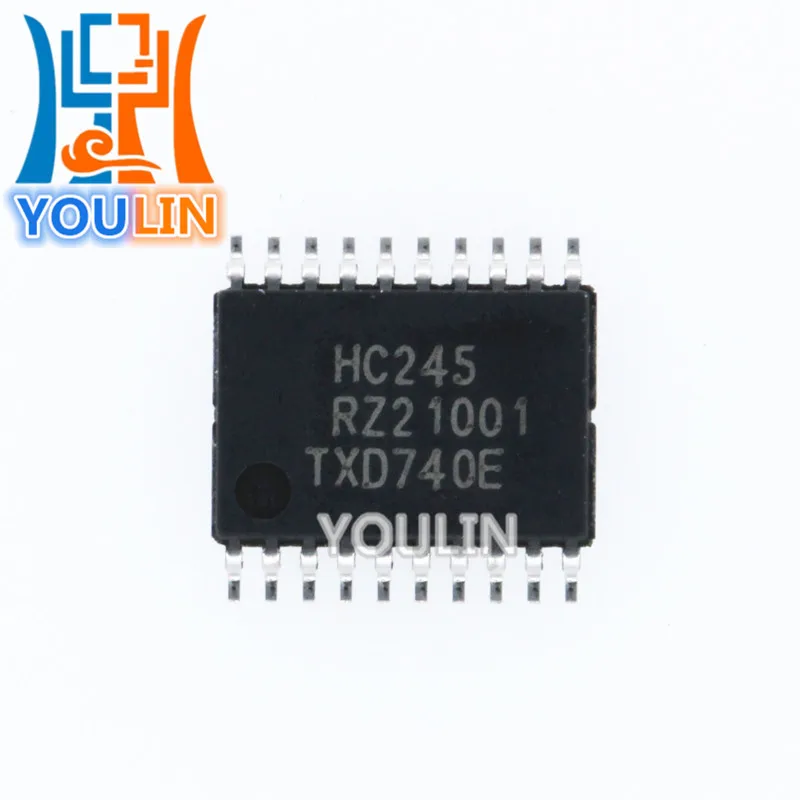 

10 шт., новая оригинальная шина 74HC245 74HC245PW с принтом HC245
